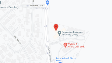 Brookdale Lakeway in google map