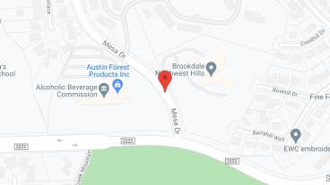 Brookdale Northwest Hills in google map