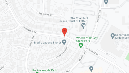 Map of the neighborhood around Brookdale Round Rock