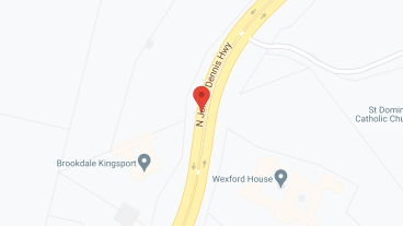 Brookdale Kingsport in google map