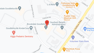 Brookdale Goodlettsville in google map