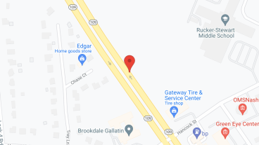 Brookdale Gallatin in google map