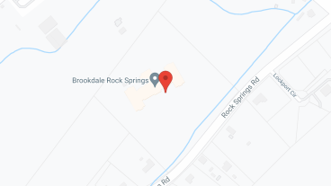 Brookdale Rock Springs in google map