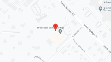 Brookdale Sandy Springs in google map