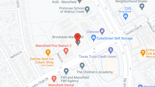 Map of the neighborhood around Brookdale Mansfield