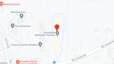 Brookdale Montclair Poulsbo in google map