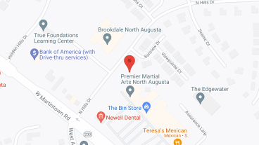 Brookdale North Augusta in google map