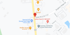 Brookdale Conway in google map