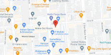 City Center at Fremont in google map