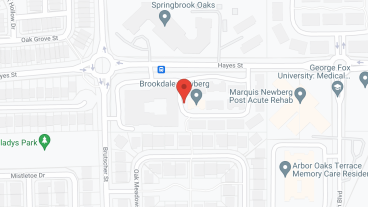 Brookdale Newberg in google map