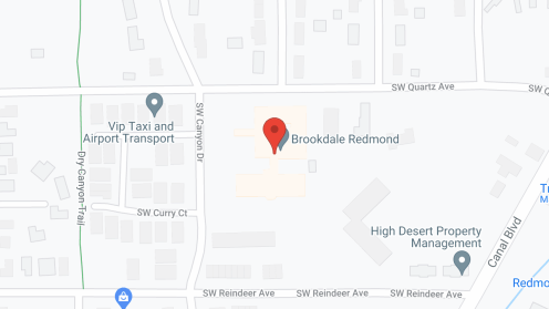 Map of the neighborhood around Brookdale Redmond
