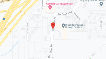 Brookdale Oswego Springs Portland in google map