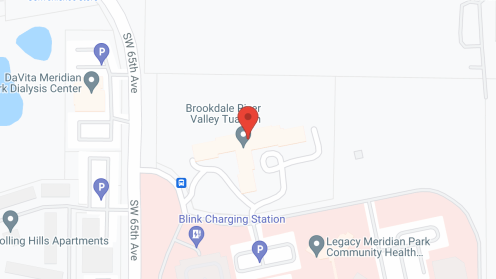 Map of the neighborhood around Brookdale River Valley Tualatin