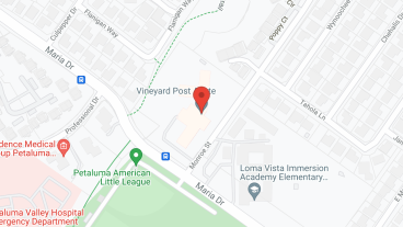 Golden Living Petaluma in google map
