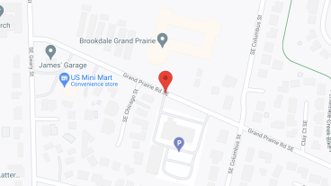 Brookdale Grand Prairie in google map