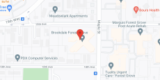 Brookdale Forest Grove in google map