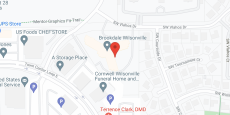 Brookdale Wilsonville in google map