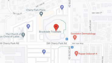 Brookdale Troutdale in google map