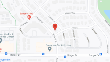 Evergreen Memory Care in google map