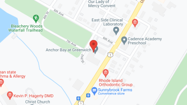 Anchor Bay at Greenwich in google map