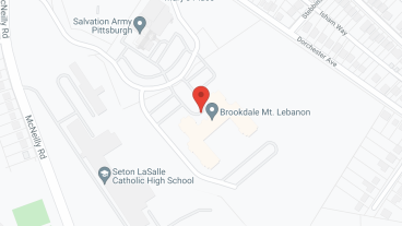 Brookdale Mt. Lebanon in google map