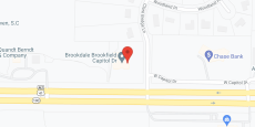 Brookdale Brookfield Capitol Drive in google map