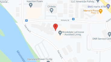 Brookdale LaCrosse Assisted Living in google map