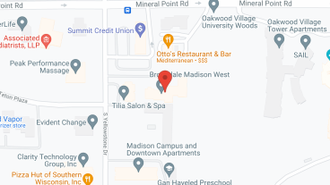 Brookdale Madison West in google map