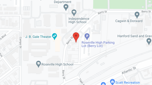 Map of the neighborhood around Roseberry Care