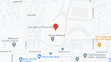 Cascades of Grants Pass in google map