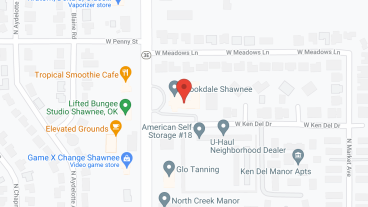 Brookdale Shawnee in google map