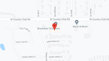 Brookdale Chickasha in google map