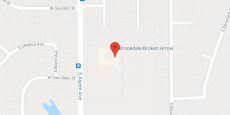 Brookdale Broken Arrow in google map