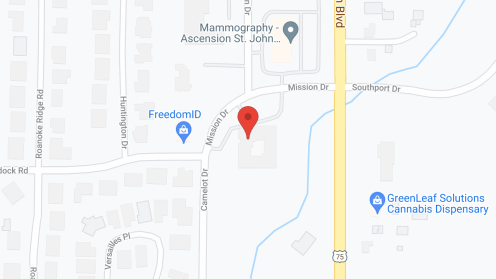 Map of the neighborhood around Brookdale Bartlesville South