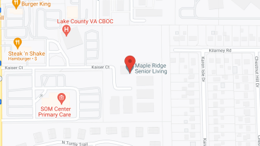 Maple Ridge Senior Living in google map