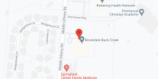 Brookdale Buck Creek in google map