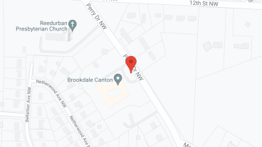 Brookdale Canton in google map