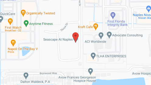Map of the neighborhood around Seascape At Naples