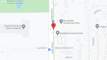 Brookdale Centennial Park in google map
