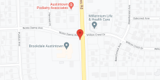 Brookdale Austintown in google map