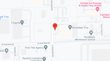 Brookdale Troy in google map