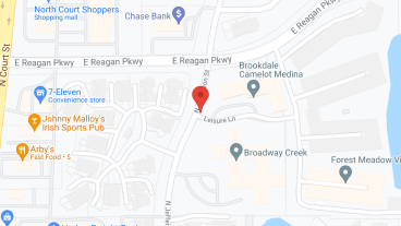 Brookdale Camelot Medina in google map