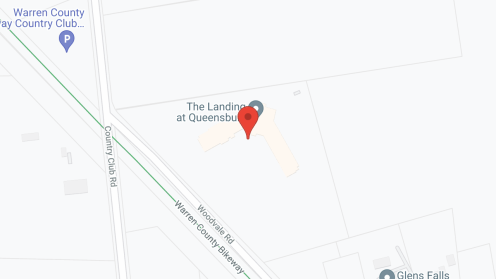 Map of the neighborhood around The Landing at Queensbury