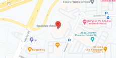 Brookdale Mentor (Offering HealthPlus) in google map