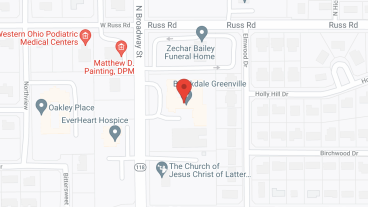 Brookdale Greenville in google map