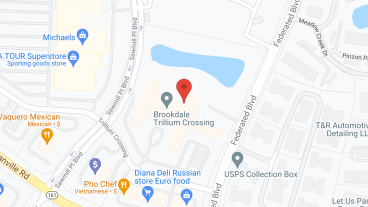 Brookdale Trillium Crossing in google map