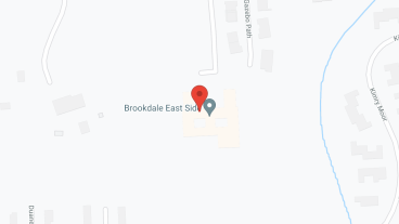 Brookdale East Side in google map
