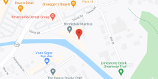 Brookdale Manlius in google map