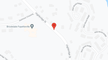 Brookdale Fayetteville in google map
