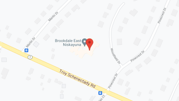Brookdale East Niskayuna in google map
